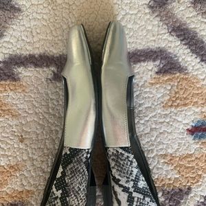 Circus by Sam Edelman Silver Pointed Flats